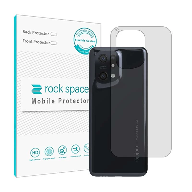 محافظ پشت گوشی شفاف راک اسپیس مدل HyGEL مناسب برای گوشی موبایل اوپو find x5 pro