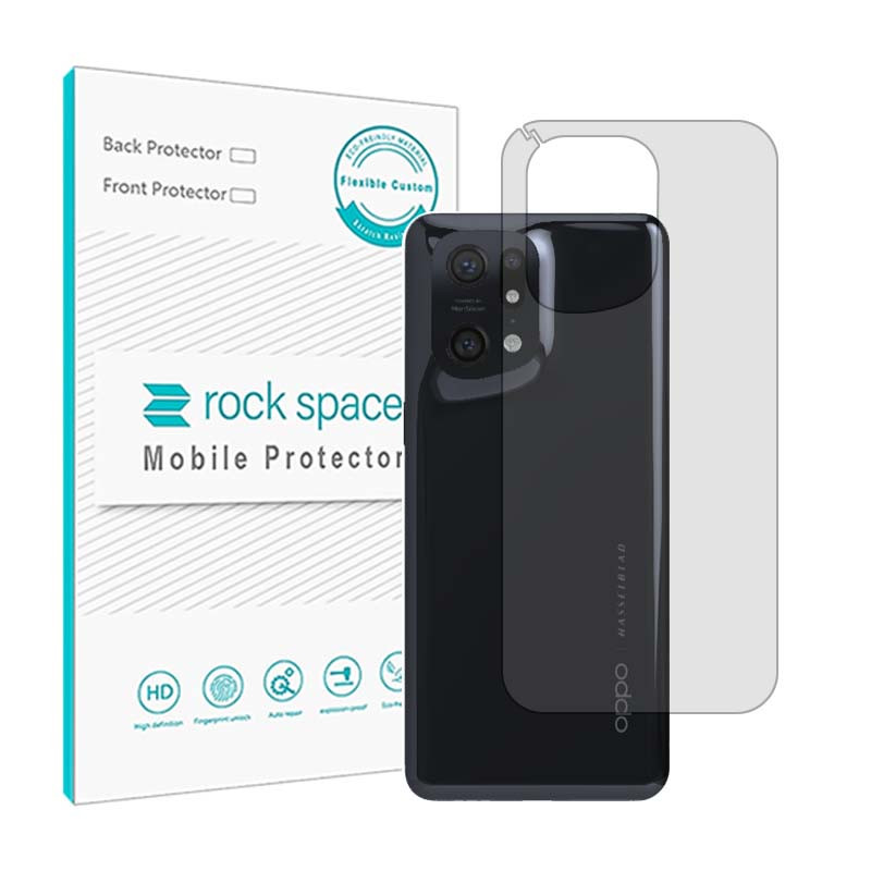محافظ پشت گوشی شفاف راک اسپیس مدل HyGEL مناسب برای گوشی موبایل اوپو find x5 pro