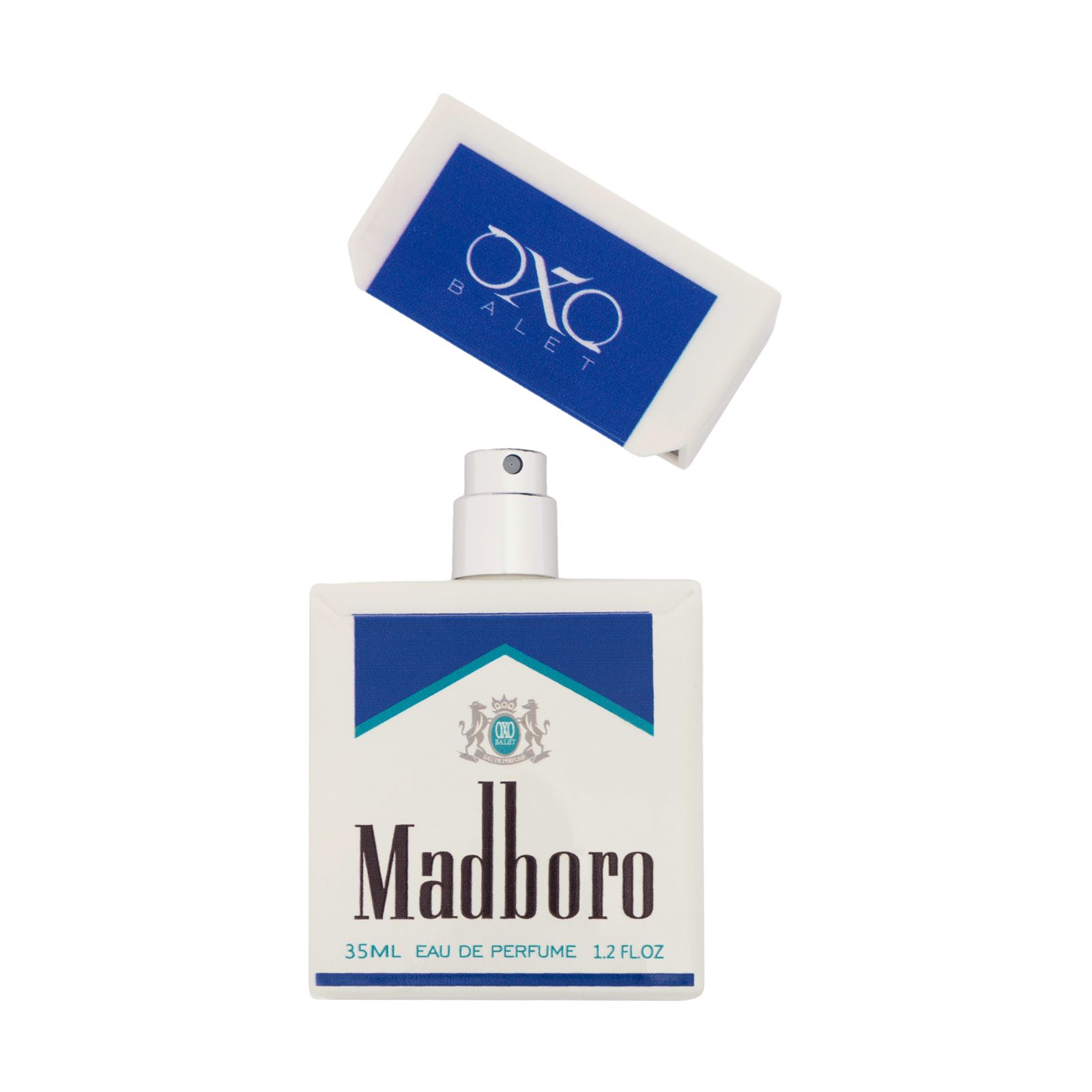 عطر جیبی مردانه اکس بالت مدل madboro blue با رایحه خنک حجم 35 میلی‌لیتر -  - 4