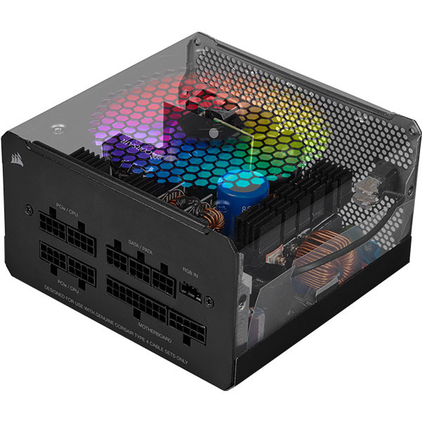 منبع تغذیه کامپیوتر کورسیر مدل CX650F RGB 1