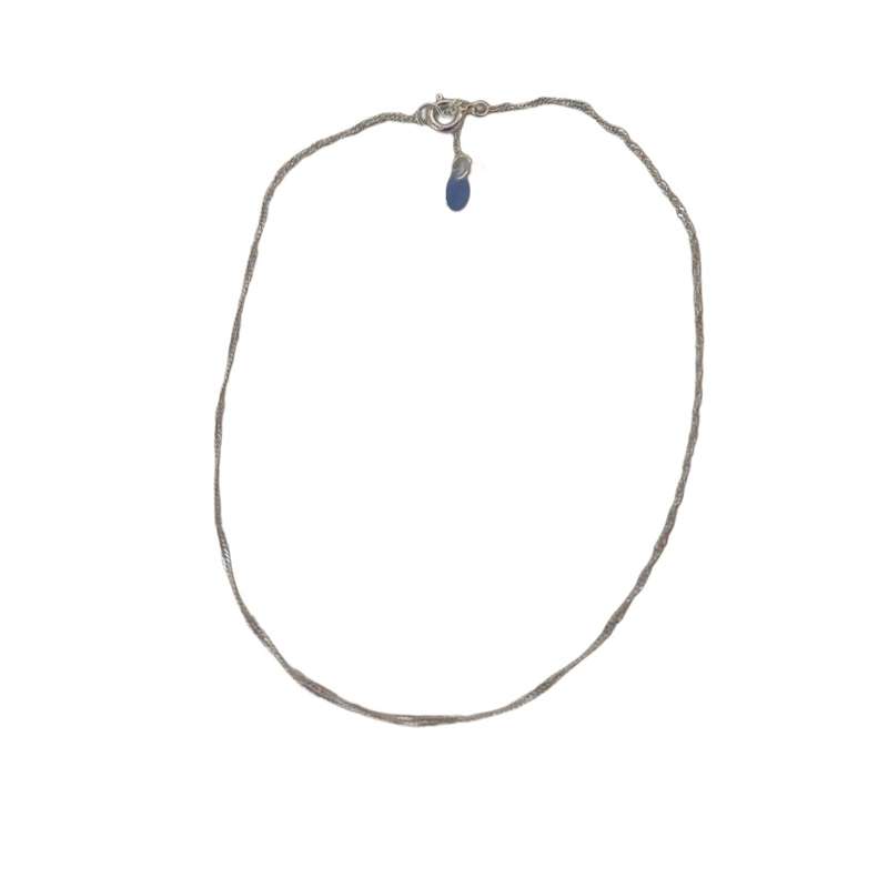 پابند نقره زنانه مدل زنجیری