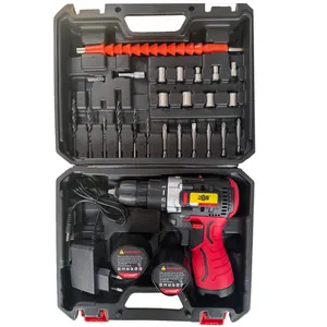 پیچ گوشتی شارژی 118 ولت سه نظام 10 میلیمتری جاب مدل JB-118 CROSS Mini مجموعه 40 عددی