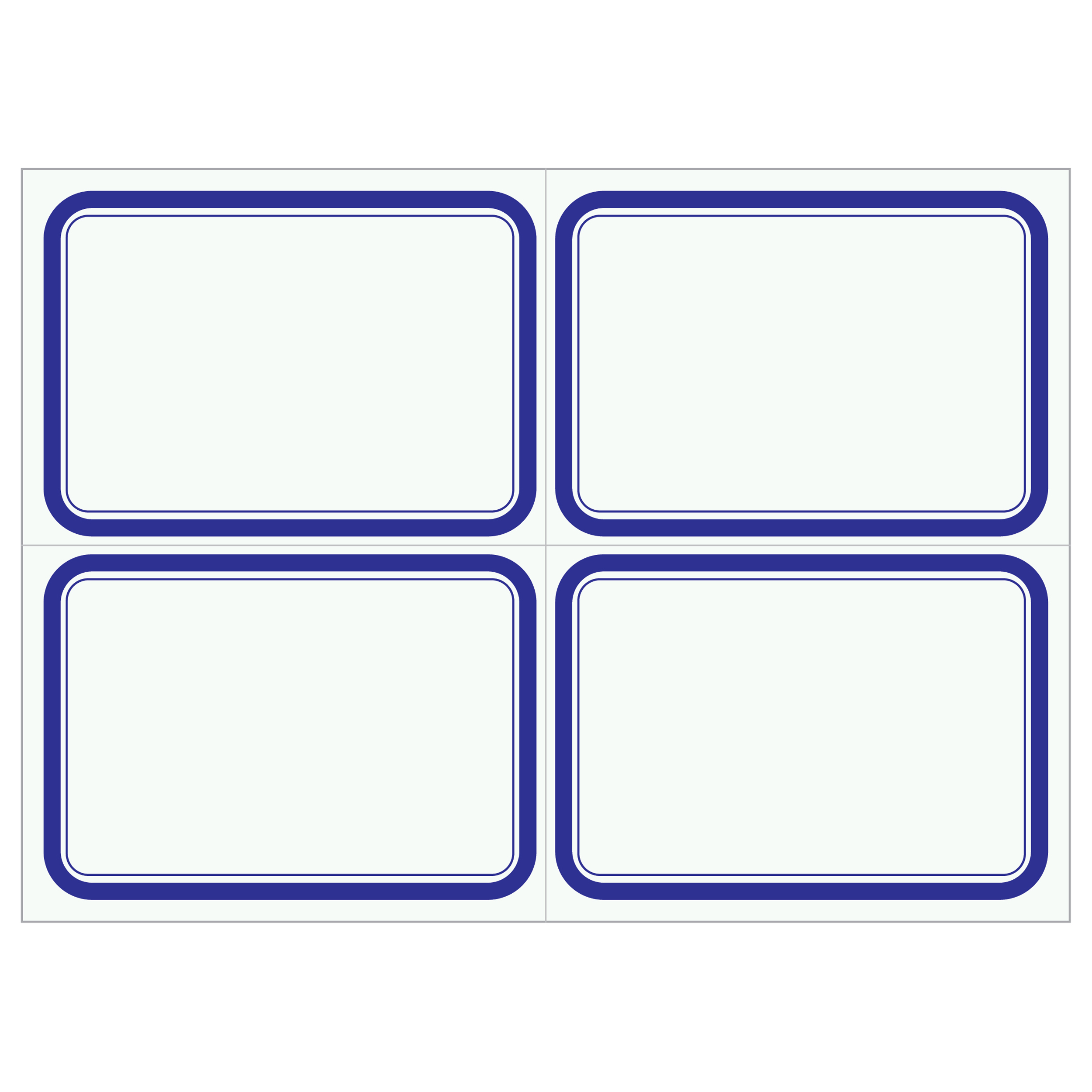 برچسب مدل B4 بسته 200 عددی
