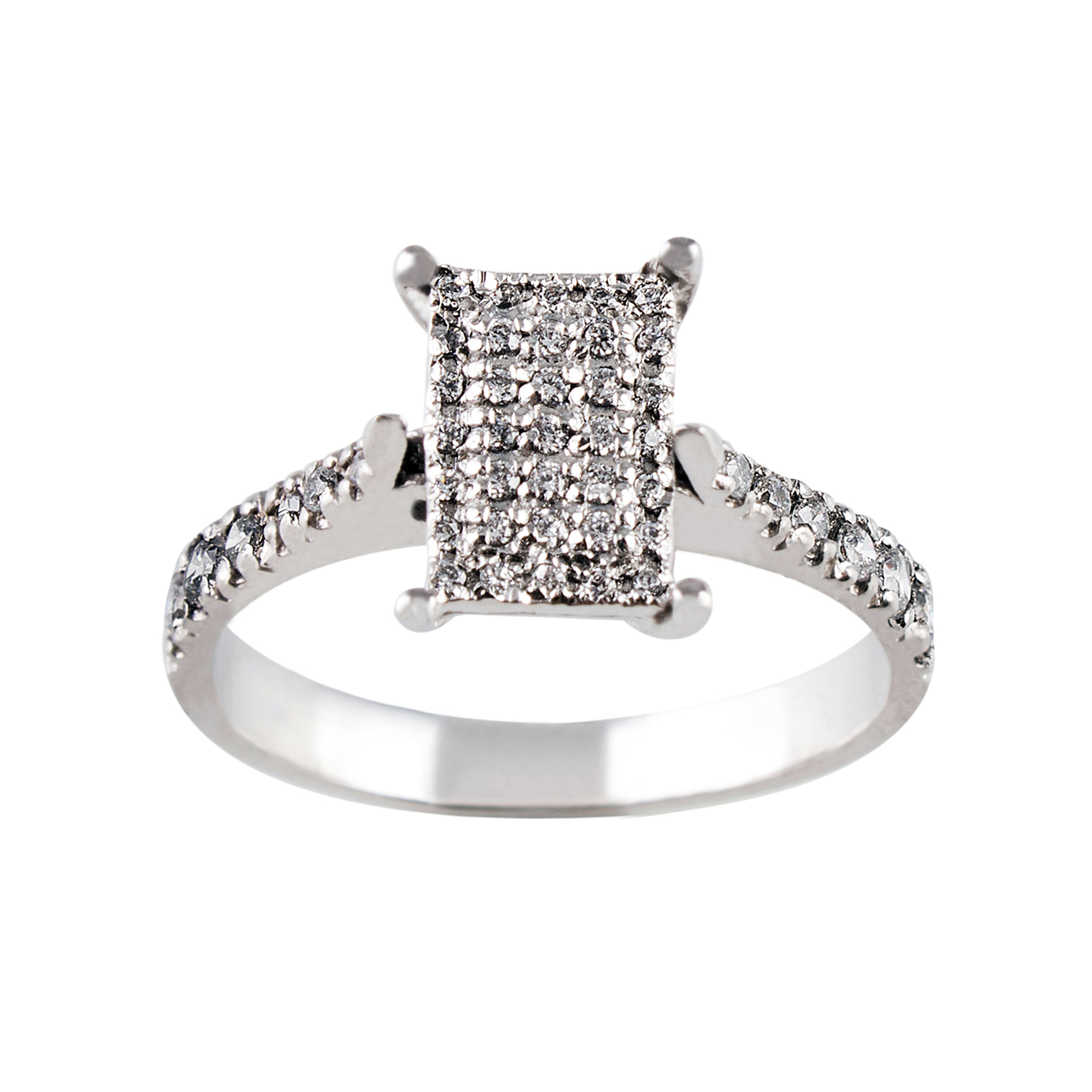 انگشتر نقره زنانه جواهری سون مدل 2112