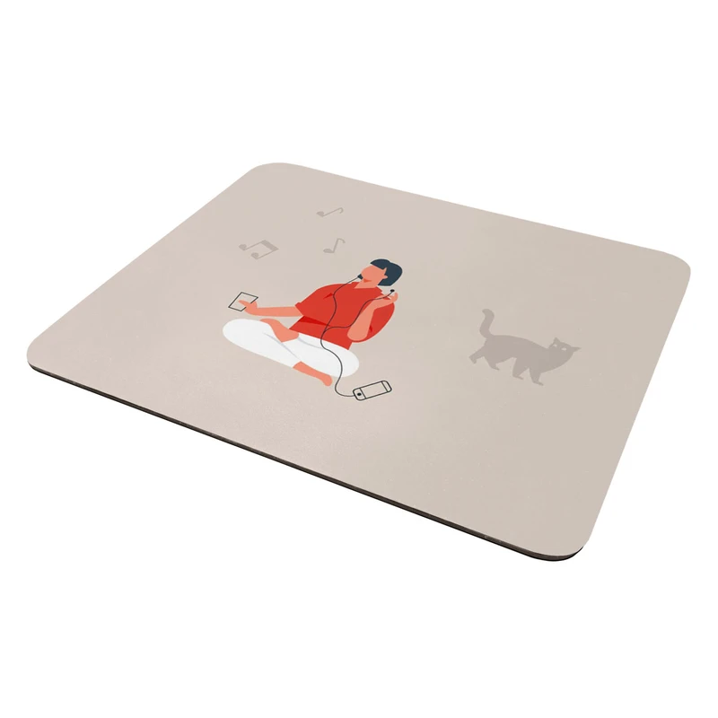 ماوس پد هومرو مدل Z547-SIZE2437 طرح مینیمال موزیک