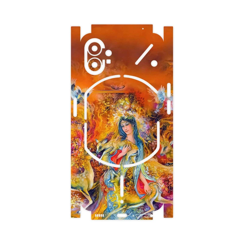 برچسب پوششی ماهوت مدل Persian miniature 2-FullSkin مناسب برای گوشی موبایل ناتینگ Phone 1
