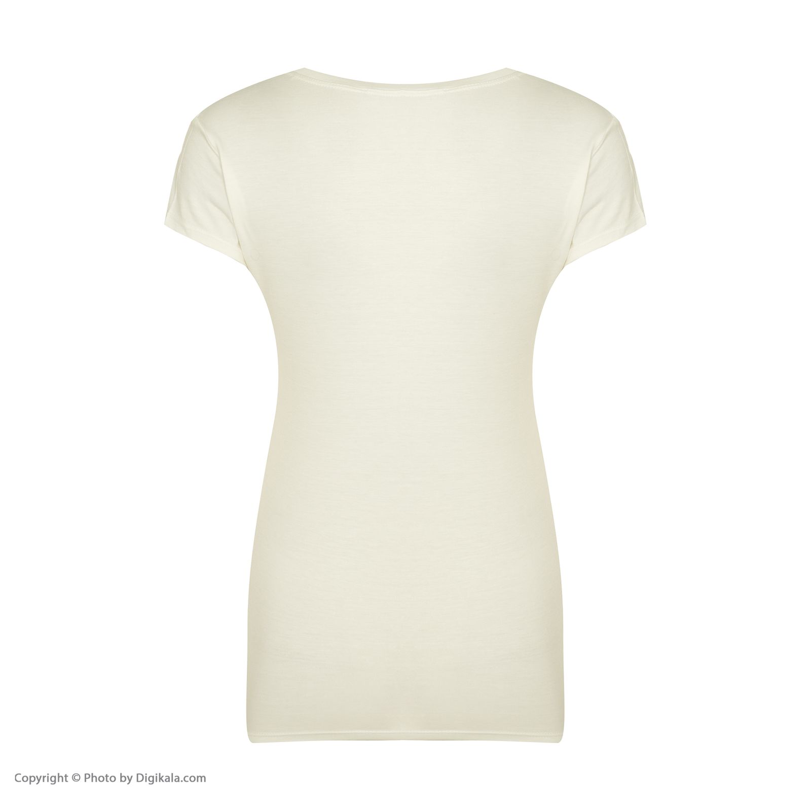 ست تی شرت و شلوارک زنانه افراتین مدل Dream کد 6558 رنگ شیری -  - 8