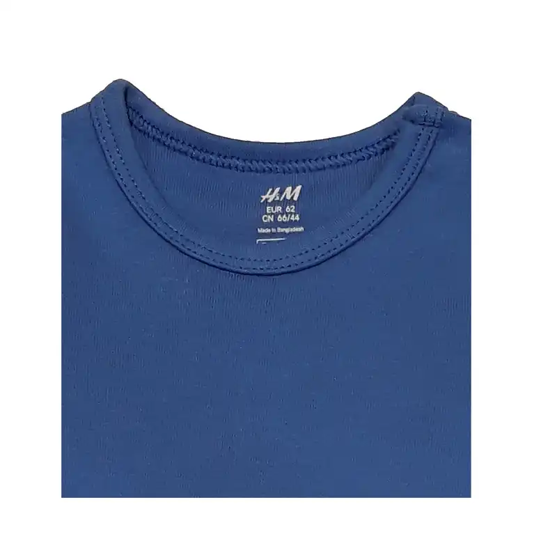 بادی آستین کوتاه نوزادی اچ اند ام مدل 12