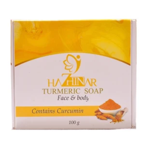 صابون شستشو هاژینار مدل زردچوبه وزن 100 گرم