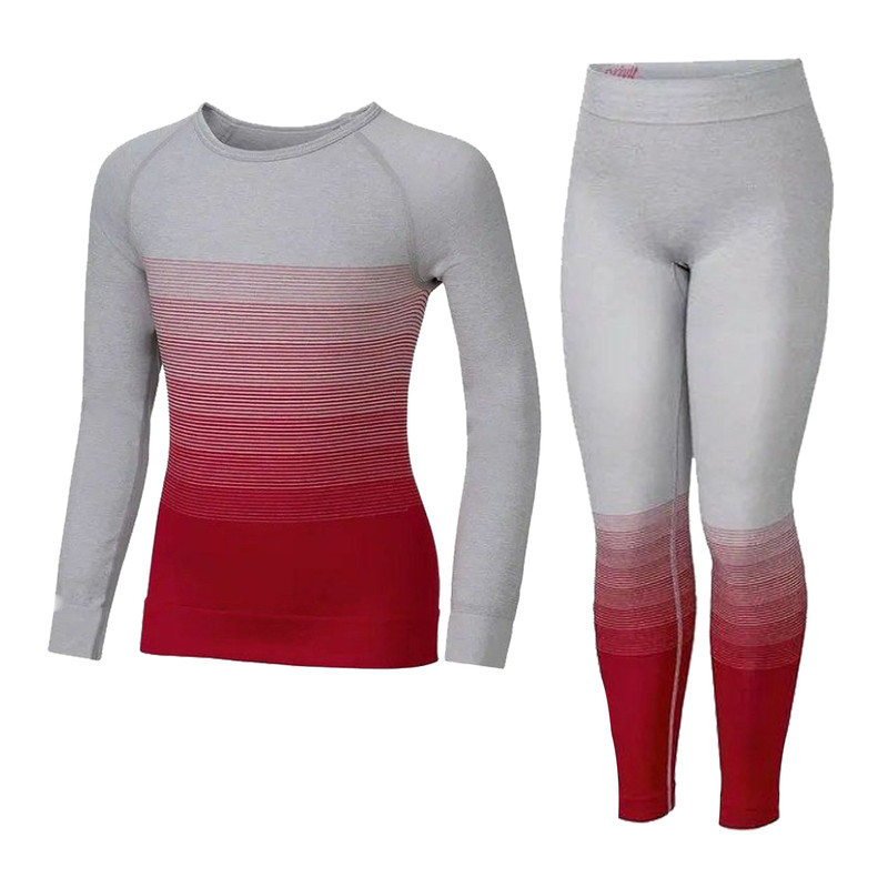 ست تی شرت و لگینگ ورزشی زنانه کریویت مدل بیس رنگ طوسی 
