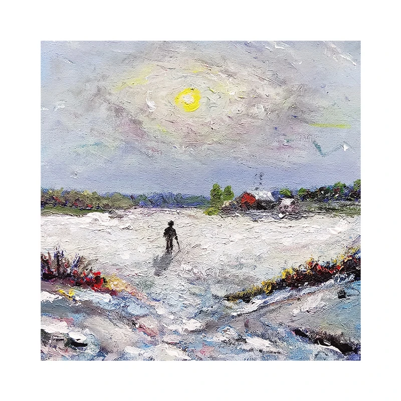 تابلو نقاشی رنگ روغن به سبک امپرسیونیسم کد G0321