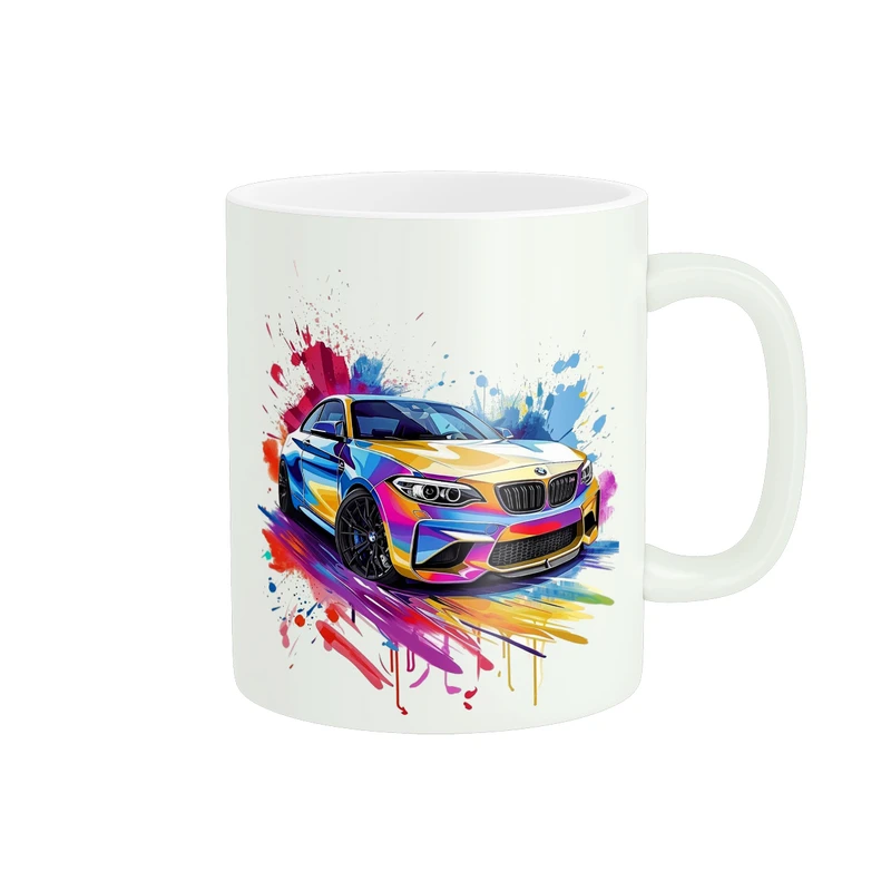 ماگ پاد آفرین طرح ماشین BMW کد 4458