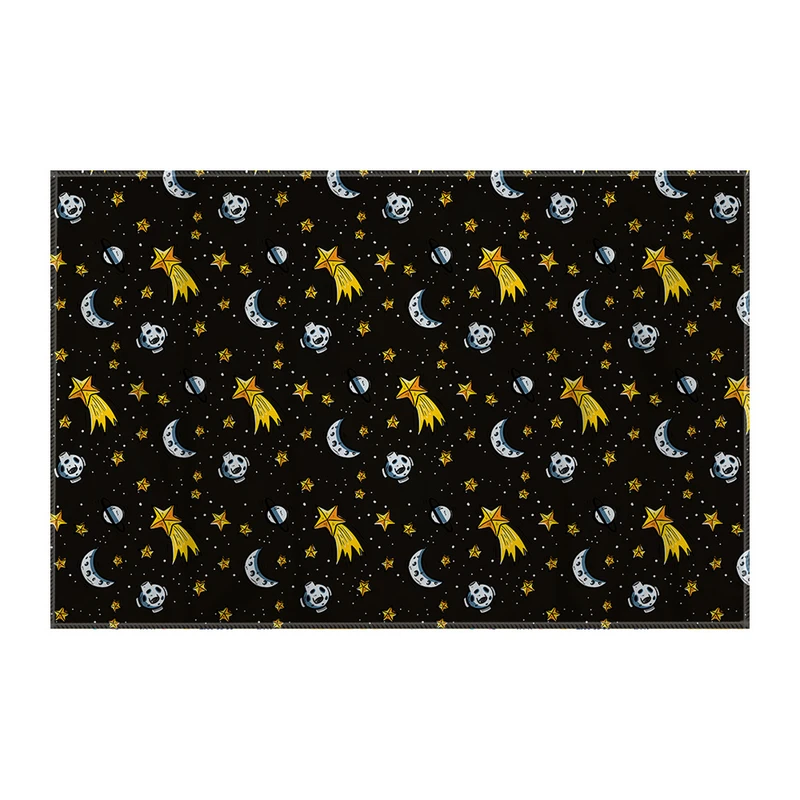 کاغذ کادو ترمه طراحان ایده مدل پترن ماه و ستاره کد strm0249