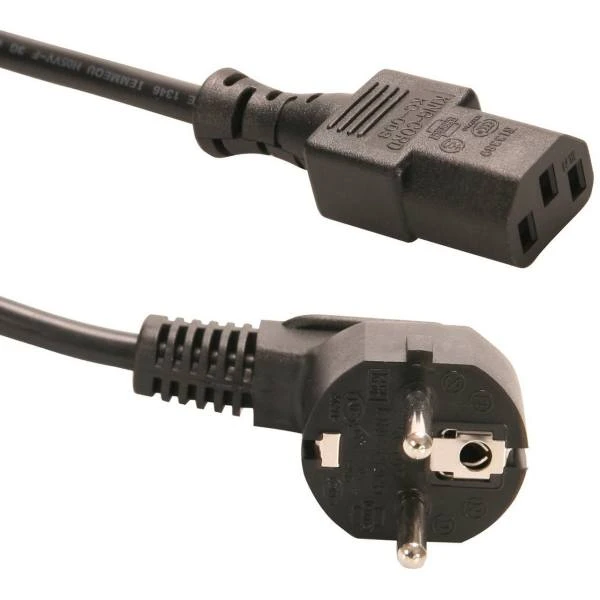 کابل برق سه پین منبع تغذیه کامپیوتر مدل MR-K551 طول 108 متر