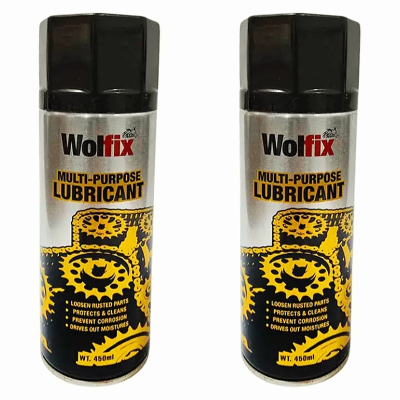 اسپری روان کننده ولفیکس مدل LUBRICANT حجم 450 میلی لیتر بسته دو عددی