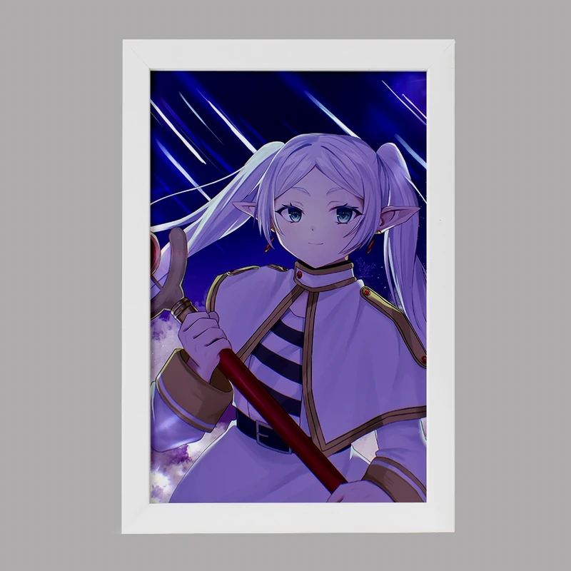 تابلو خندالو مدل انیمه فریرن (Frieren) کد 33904