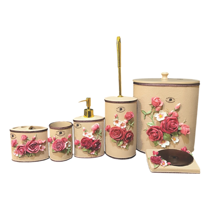 ست سرویس بهداشتی 6 تکه مدل TGA-Tamizgostar