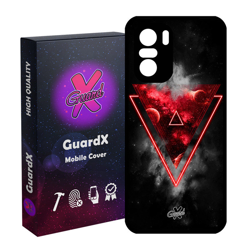 کاور گارد ایکس طرح Galaxy مدل Glass10163 مناسب برای گوشی موبایل شیائومی Poco F3/MI 11X/MI 11X Pro/Redmi K40/K40 Pro