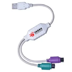 کابل تبدیل USB به PS2 شارک مدل UBPS2 طول 0.2 متر
