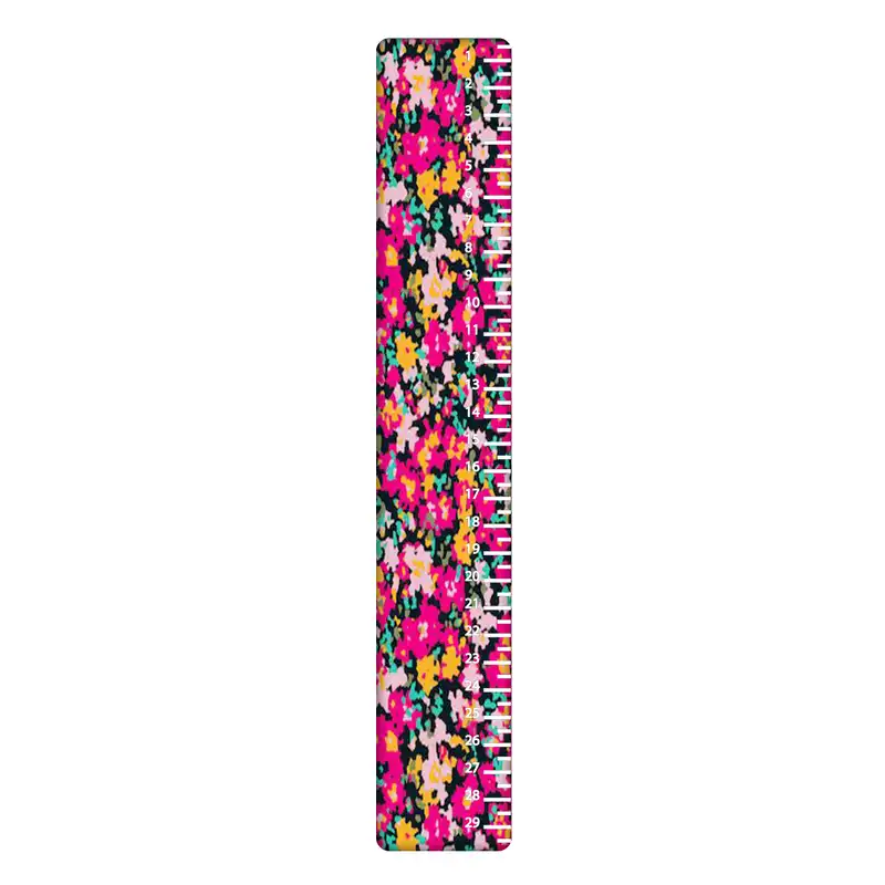 خط کش 30 سانتی متر طرح گل کد 275