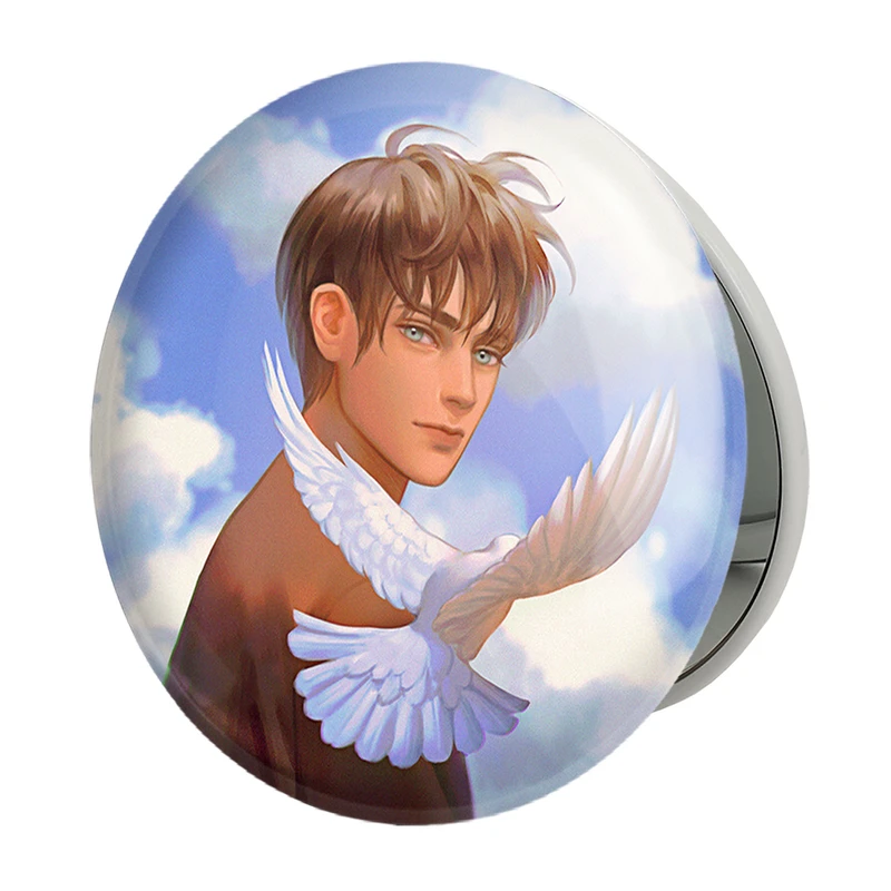 آینه جیبی خندالو طرح ارن یگر انیمه اتک آن تایتان مدل تاشو کد 13243 