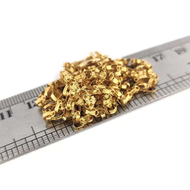 گردنبند طلا 18 عیار زنانه طلا و جواهرسازی افرا مدل 853