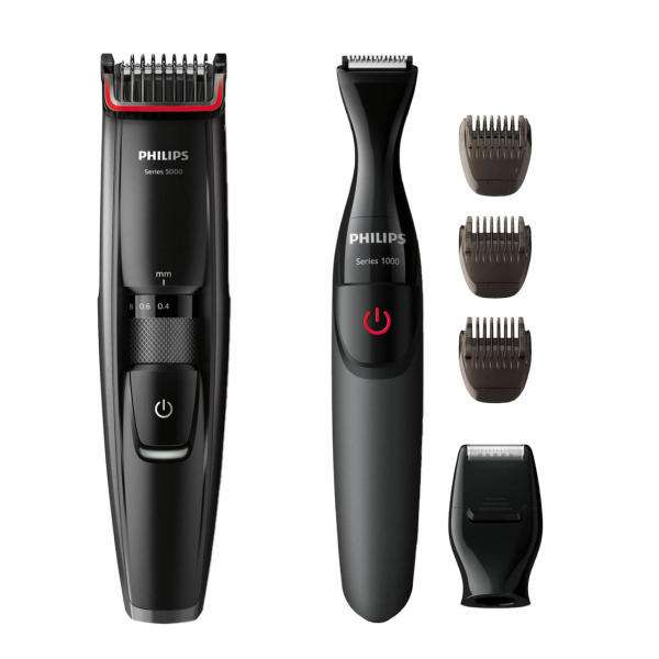 ست ماشین اصلاح موی صورت فیلیپس مدل BT5202/00 به همراه ماشین خط زن فیلیپس مدل MG1100/00 ست ماشین اصلاح موی صورت فیلیپس مدل BT5202/00 به همراه ماشین خط زن فیلیپس مدل MG1100/00