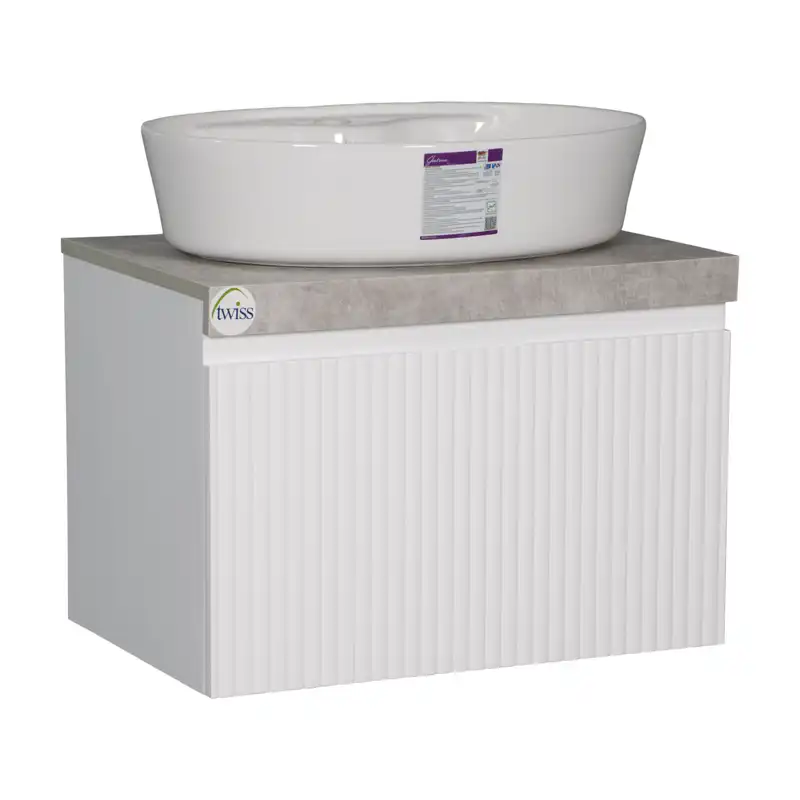 ست کابینت و روشویی توییس مدل tws 1032-2 به همراه آینه