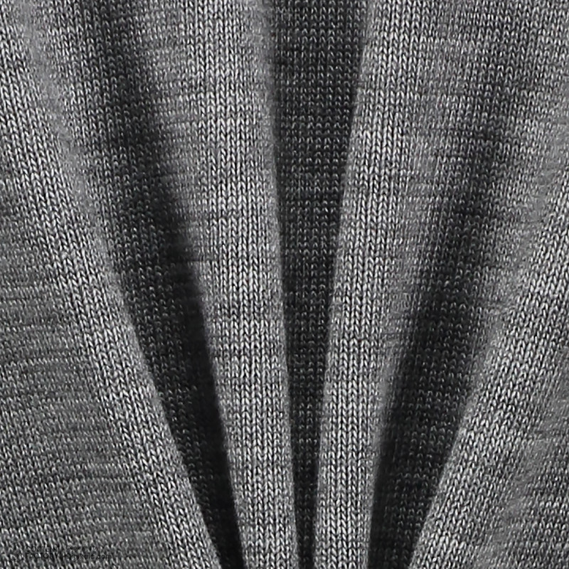 ژیله مردانه تریکو پاییزان مدل J800 رنگ طوسی