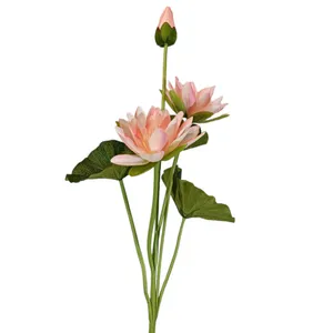 گل مصنوعی مدل شاخه نیلوفر مرداب