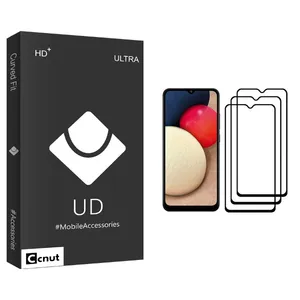 Coconut UD Black Screen Protector For Samsung Galaxy A02s Pack Of 3