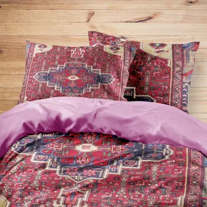 سرویس روتختی مدوپد طرح فرش سنقر مدل C-Sanghar02 یک نفره 4 تکه