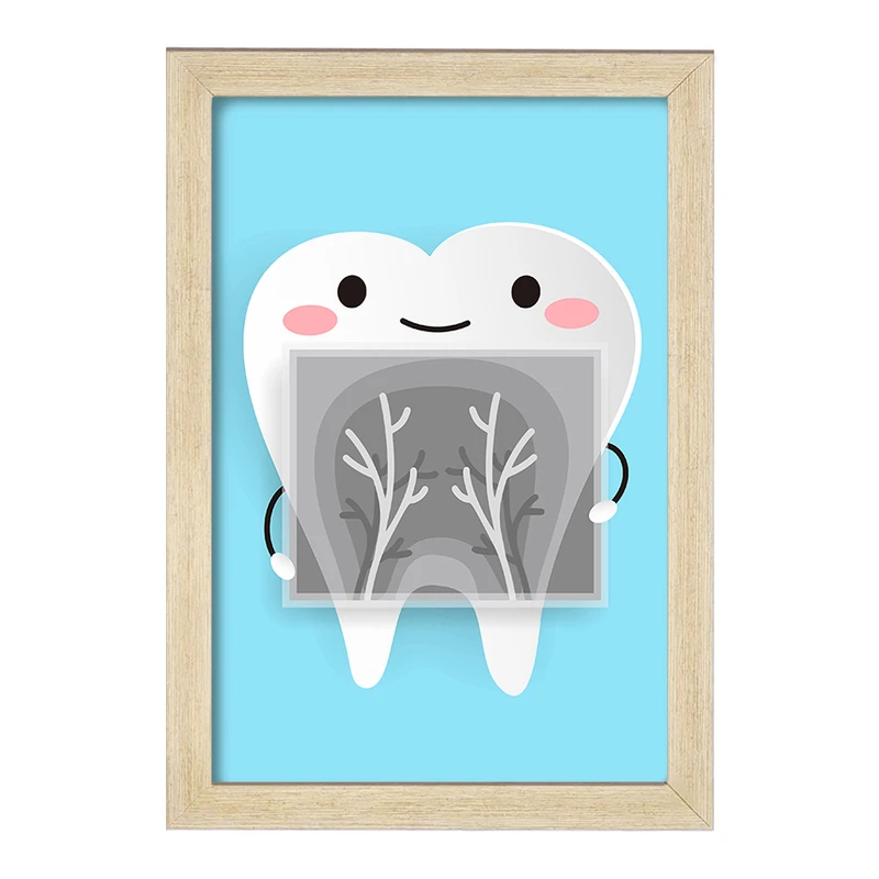 تابلو خندالو مدل دندان و دندان پزشکی کودکانه کد 36705