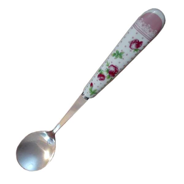 قاشق چایی خوری طرح گل مدل 600
