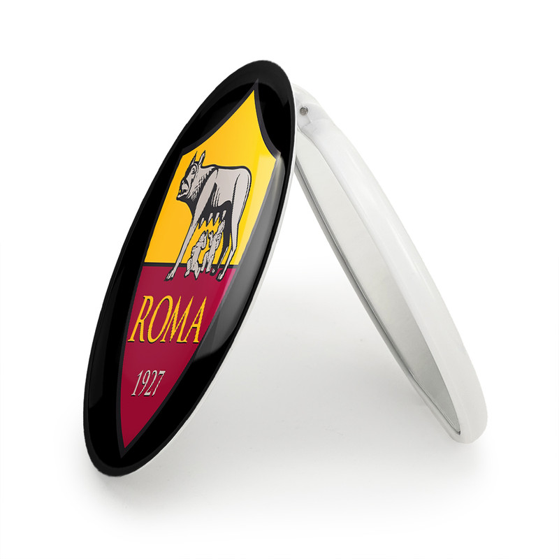 آینه جیبی خندالو طرح باشگاه آ اس رم A.S.Roma مدل تاشو کد 1990 آینه جیبی خندالو طرح باشگاه آ اس رم A.S.Roma مدل تاشو کد 1990