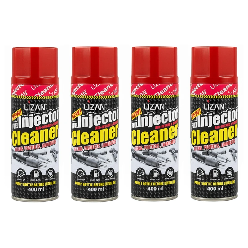 اسپری تمیزکننده انژکتور لیزن مدل LZNIC04 حجم 400 میلی لیتر بسته 4 عددی