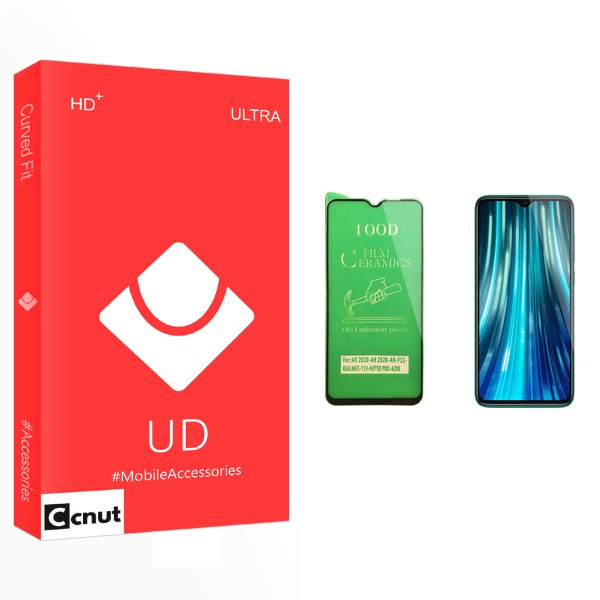 محافظ صفحه نمایش سرامیکی کوکونات مدل UD Glass مناسب برای گوشی موبایل Redmi Note 8 Pro شیایومی