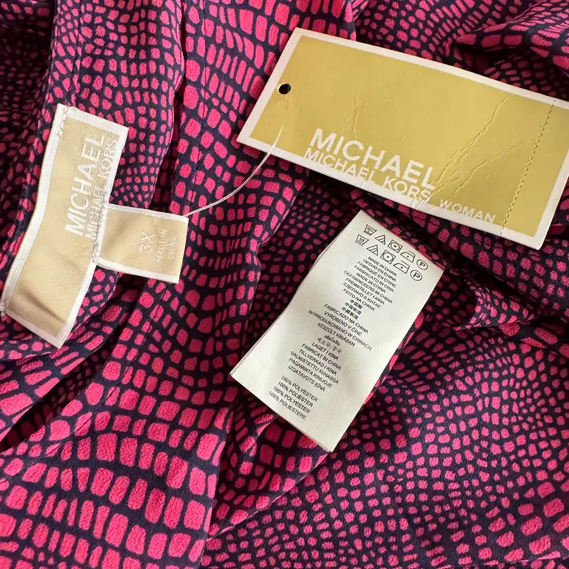 بلوز آستین بلند زنانه مایکل کورس مدل AG648