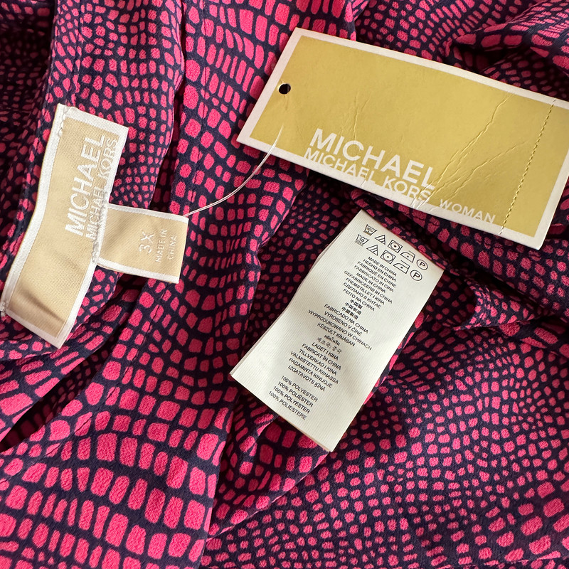 بلوز آستین بلند زنانه مایکل کورس مدل AG648