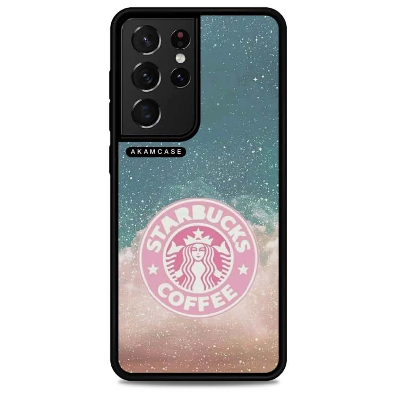 کاور آکام مدل AMC-WSGS21U-STARBUCKS-28 مناسب برای گوشی موبایل سامسونگ Galaxy S21 Ultra