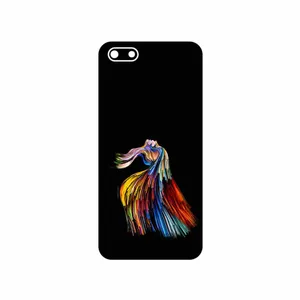 MAHOOT Rainbow Hair Digital Art Cover Sticker for Huawei Y5 Prime 2018