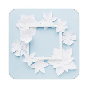 زیر لیوانی کاکتی طرح گل مدل mp17360