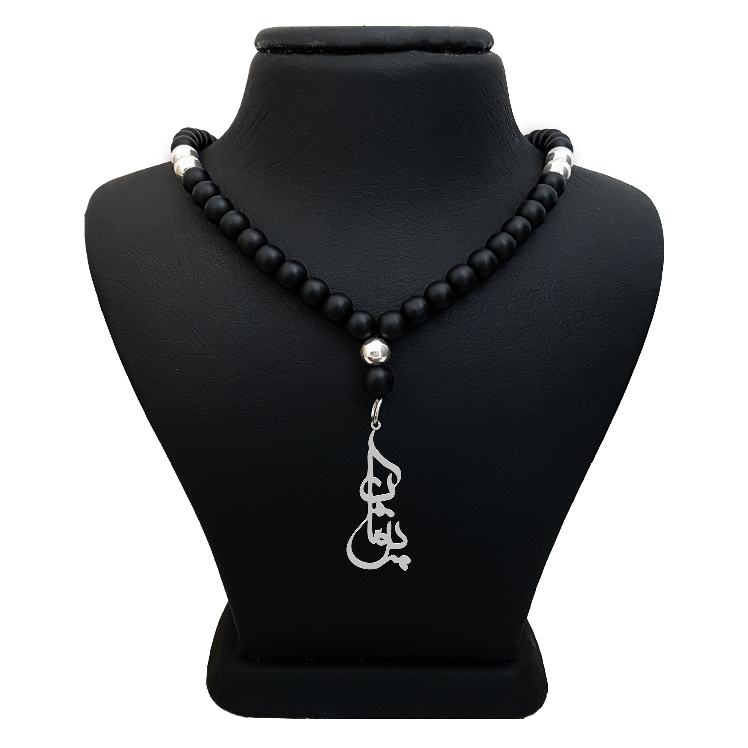 گردنبند نقره مردانه ترمه ۱ مدل پژمان کد ma 1903