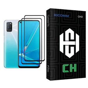 Ricomm CH Glass MIX002 Screen Protector For Oppo A92 Pack Of 2