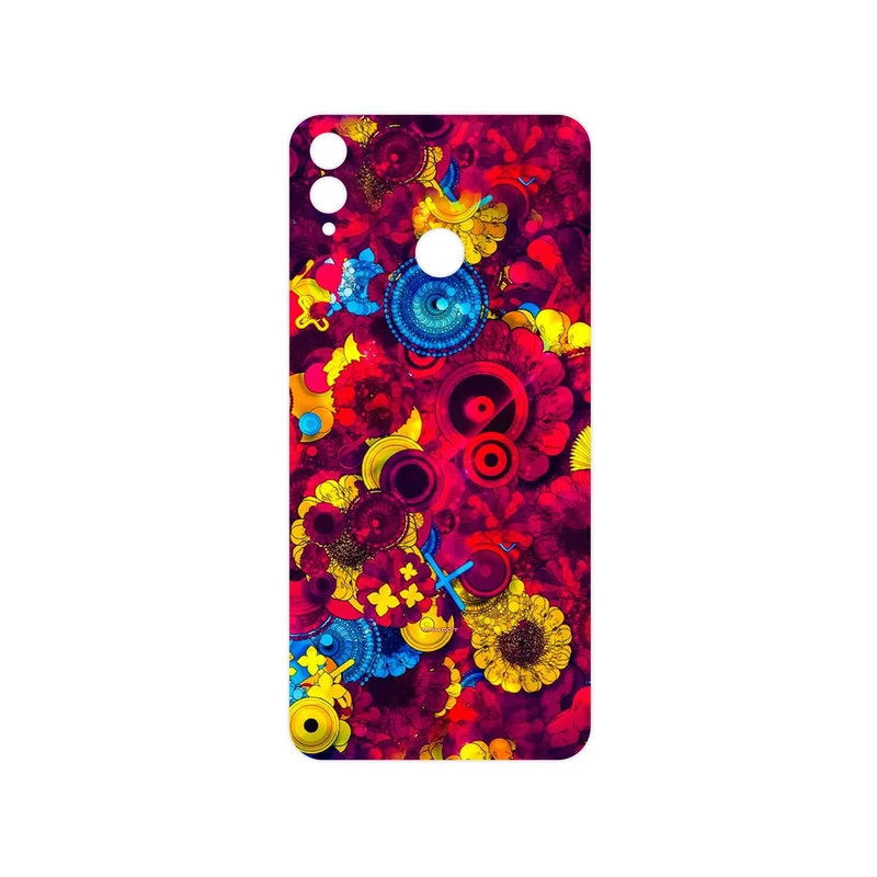 برچسب پوششی ماهوت مدل Vector Flower Garden Digital Art مناسب برای گوشی موبایل آنر 8X