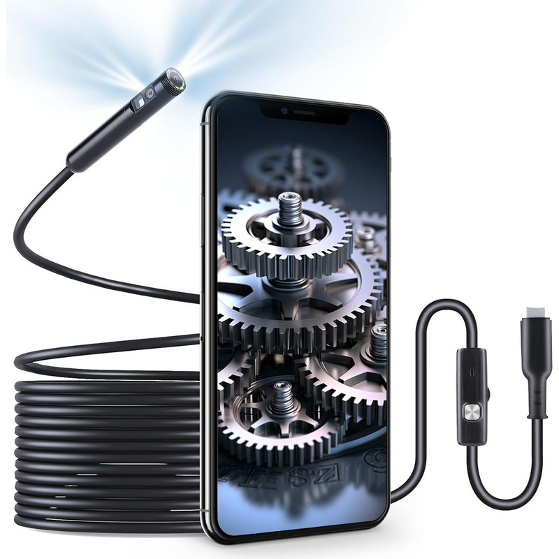 دوربین شلنگی مدل ضدآب 20M HD CAMERA NEW 2L دوربین شلنگی مدل ضدآب 20M HD CAMERA NEW 2L
