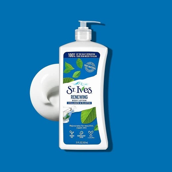 لوسیون بدن اس تی.ایوز مدل RENEWING حجم 621 میلی لیتر