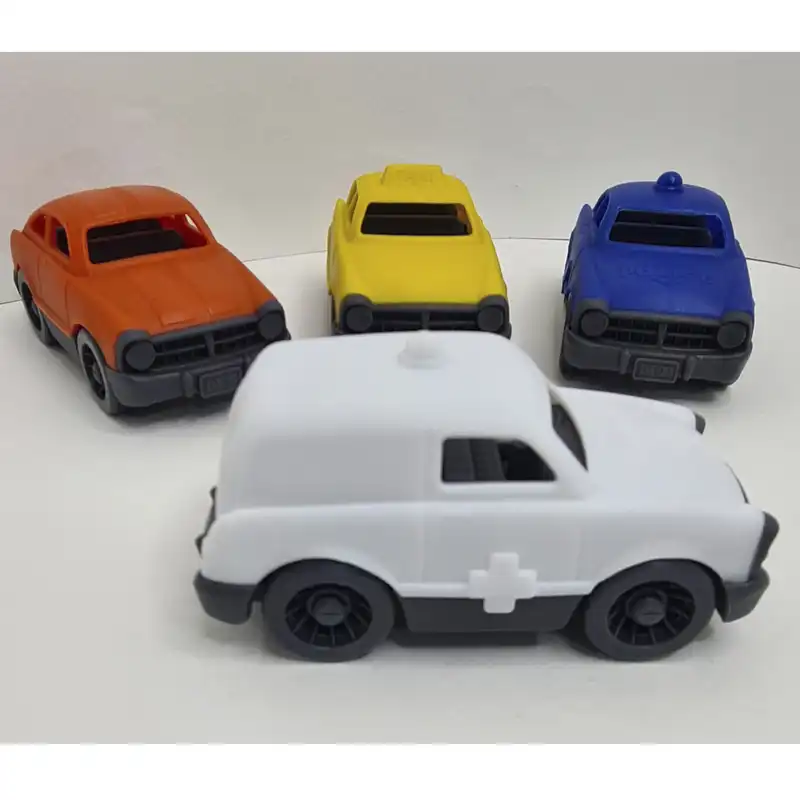 ماشین بازی نیکو تویز مدل پلیس و تاکسی و آمبولانس مجموعه 4 عددی