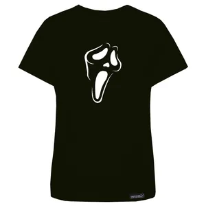 تی شرت آستین کوتاه زنانه 27 مدل Scream Stencil کد MH1511