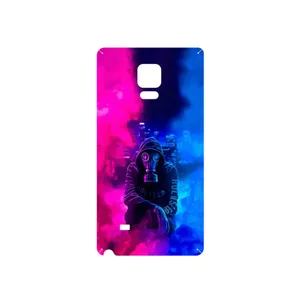 MAHOOT Smoke Rainbow Digital Art 2 Cover Sticker for Samsung Galaxy Note Edge